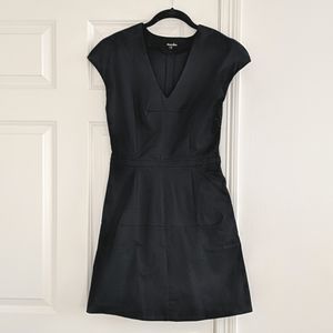 Steven Alan Jordane Black Cotton Twill Dress